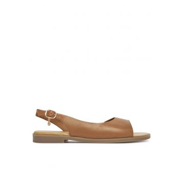 Sandale dama - piele naturala - maro - Maro