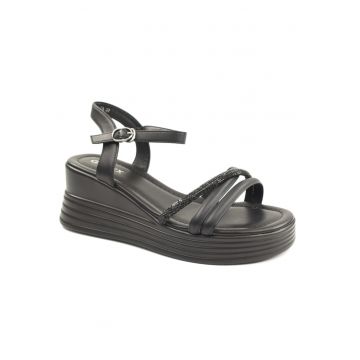 Sandale dama piele naturala W1V1328S G11 7A 01 N - Negru