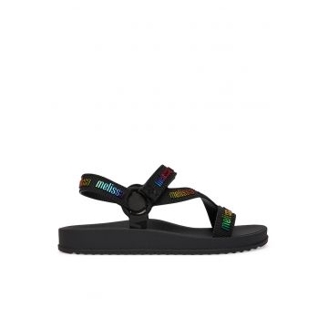 Sandale dama -  plastic - negru