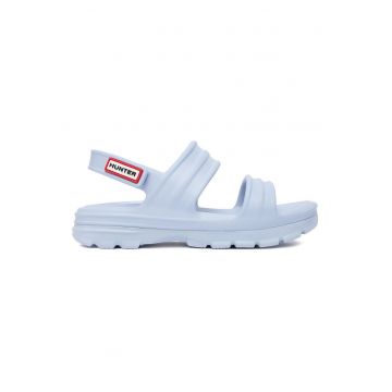 Sandale dama -  sintetic - albastru - velcro