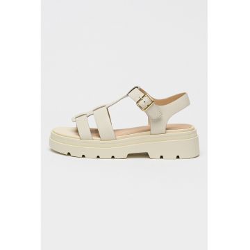 Sandale fisherman din piele Adacter - Crem