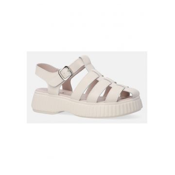 Sandale Fisherman din piele cu platforma
