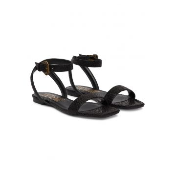 Sandale -  piele - negru
