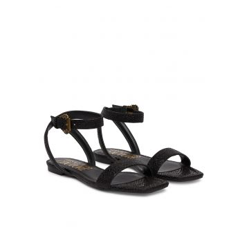 Sandale -  piele - negru