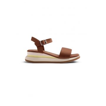 Sandale wedge cu catarama Zaria - Maro