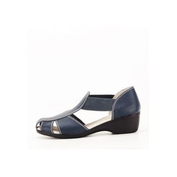 Sandale bleumarin din piele naturala Calypso 127 5821 - Bleumarin