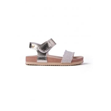 Sandale cu talpa flatform Kilindoni - Auriu