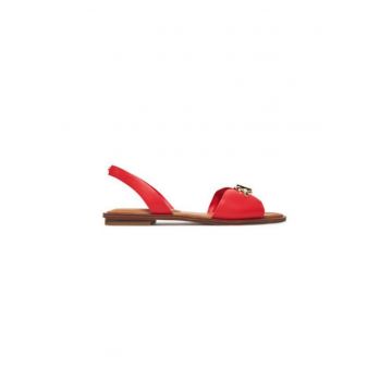Sandale dama - 13966651 -  Piele ecologica - Coral