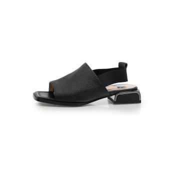 Sandale dama  2601417 din piele naturala - Negru