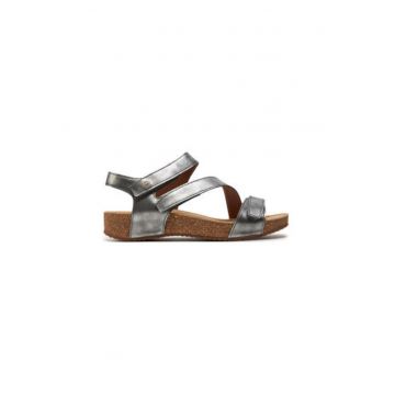 Sandale dama - 78519 -  Piele naturala - 36 EU - Argintiu