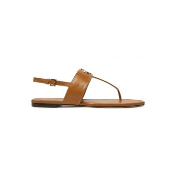 Sandale dama -  piele naturala - maro -