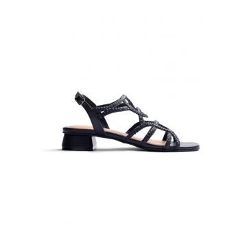 Sandale de piele Bilice - Negru