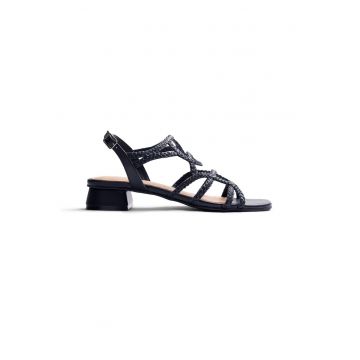 Sandale de piele Bilice - Negru