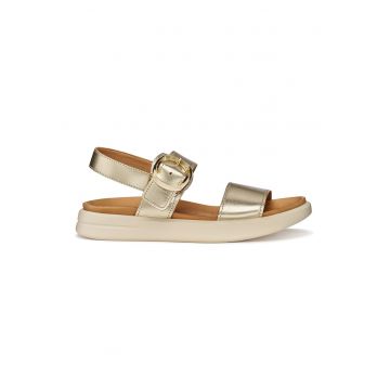 Sandale de piele cu catarama Xand 2S - Auriu