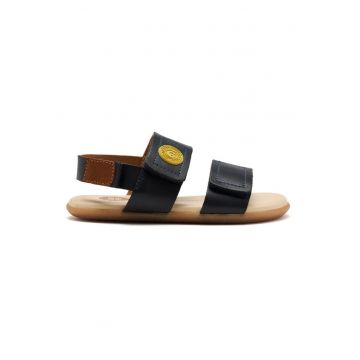 Sandale din piele cu inchidere velcro Lenroot - Albastru royal/Bleumarin