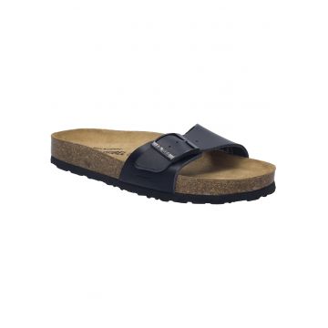 Sandale femei - piele naturala - negru - Negru