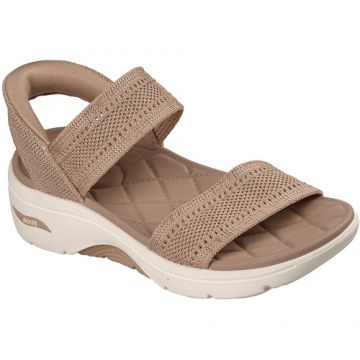 Sandale femei Skechers Go Walk Arch Fit 20 Sandal - 140844-TAN