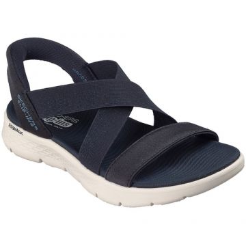 Sandale femei Skechers Go Walk Flex Sandal - Glimmer 141489-NVY