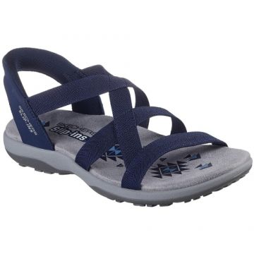 Sandale femei Skechers Reggae Slim - Stretch Flex 163460-NVY