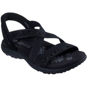 Sandale femei Skechers Reggae Slim - Summer Sparkle 163574-BBK
