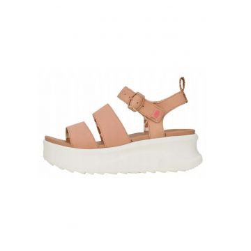 Sandale Flatform Dama Spuma EVA - Delray Buckle Classic - Maro - Maro