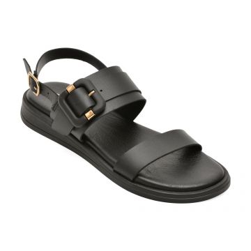 Sandale GRYXX negre, 202653, din piele naturala