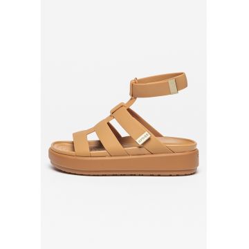 Sandale wedge Brooklyn Luxe - Maro camel