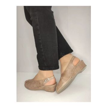 Sandale Casual Dama  0290T Roma 03-N Bej - Bej - Bej