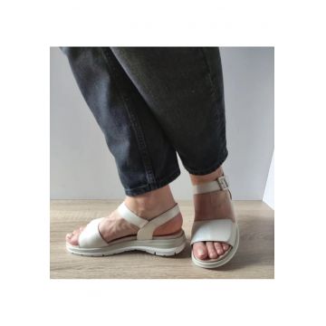 Sandale Casual Dama  28717-44 Bej Deschis - Bej - Bej