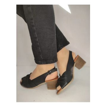 Sandale Casual Dama  82-776 Negre - Negru - Negru