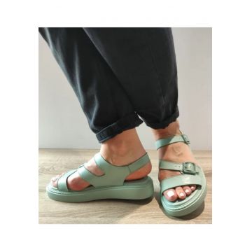 Sandale Casual Dama  K247-1 Verzi Menta - Verde - Verde