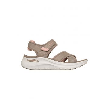 Sandale cu banda velcro Arch Fit 2.0 - Maro taupe deschis