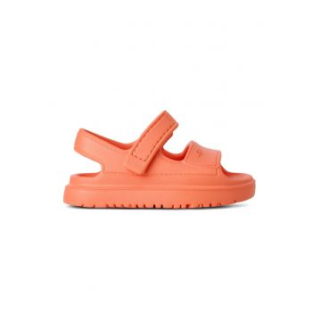 Sandale cu inchidere velcro Golden Glow - Roz somon