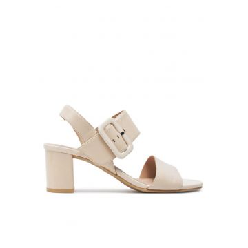 Sandale dama  303679279 - Piele naturala - Bej
