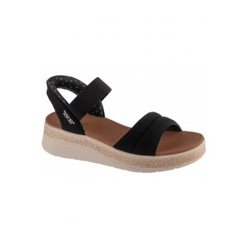 Sandale dama -  BOBS Sun Ray - textil - negru