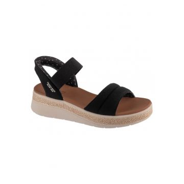 Sandale dama -  BOBS Sun Ray - textil - negru