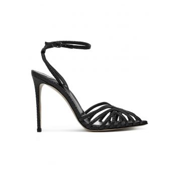 Sandale dama -  Nero - piele naturala - negru -