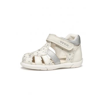Sandale de piele ecologica cu velcro Butterfly