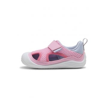 Sandale din material textil cu velcro Kitten Summer - Roz pastel