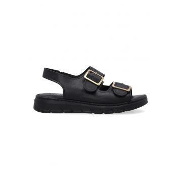 Sandale din piele naturala cu catarame Artimod