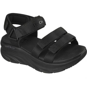 Sandale femei Skechers Dlux Walker Sandal-sea-scape 119826-BBK