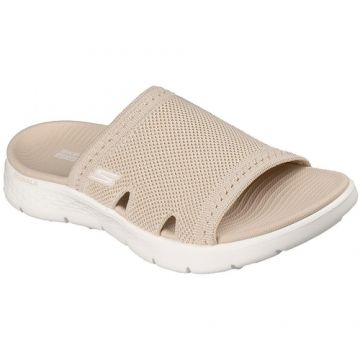 Sandale femei Skechers Go Walk Flex Sandal - Isabell 141537-NAT