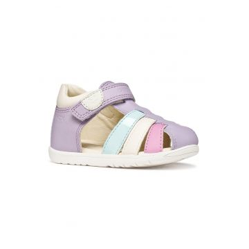 Sandale fisherman de piele Macchia - Lila/Roz