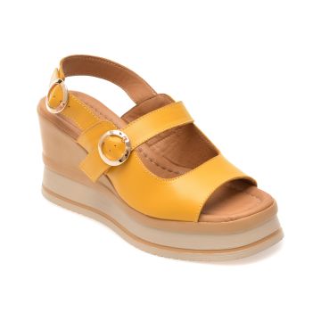 Sandale GOLD DEER, 22086, din piele naturala