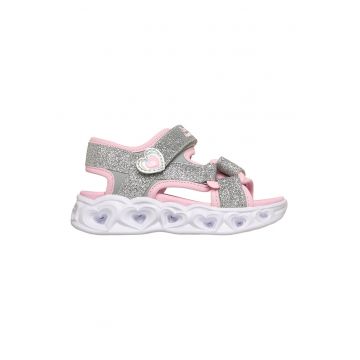 Sneakers - Sandale S Lights-Heart - Roz deschis/Argintiu
