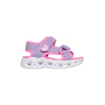 Sneakers - Sandale S Lights-Heart - Violet/Roz