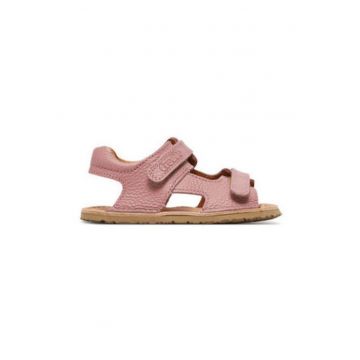 Sandale copii -  piele naturala - roz - pentru fete -