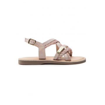 Sandale copii -  piele naturala - roz -