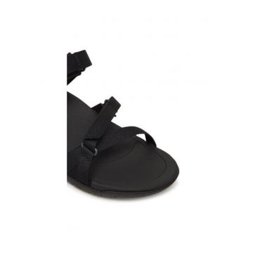 Sandale dama - 1006263 -  Textil - Negru - Negru