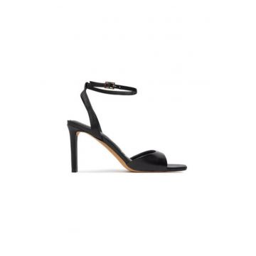 Sandale dama  13707889 - Piele ecologica - Negru - Negru